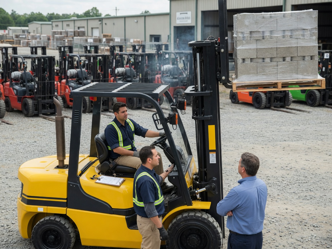 Diesel Forklift Rental services