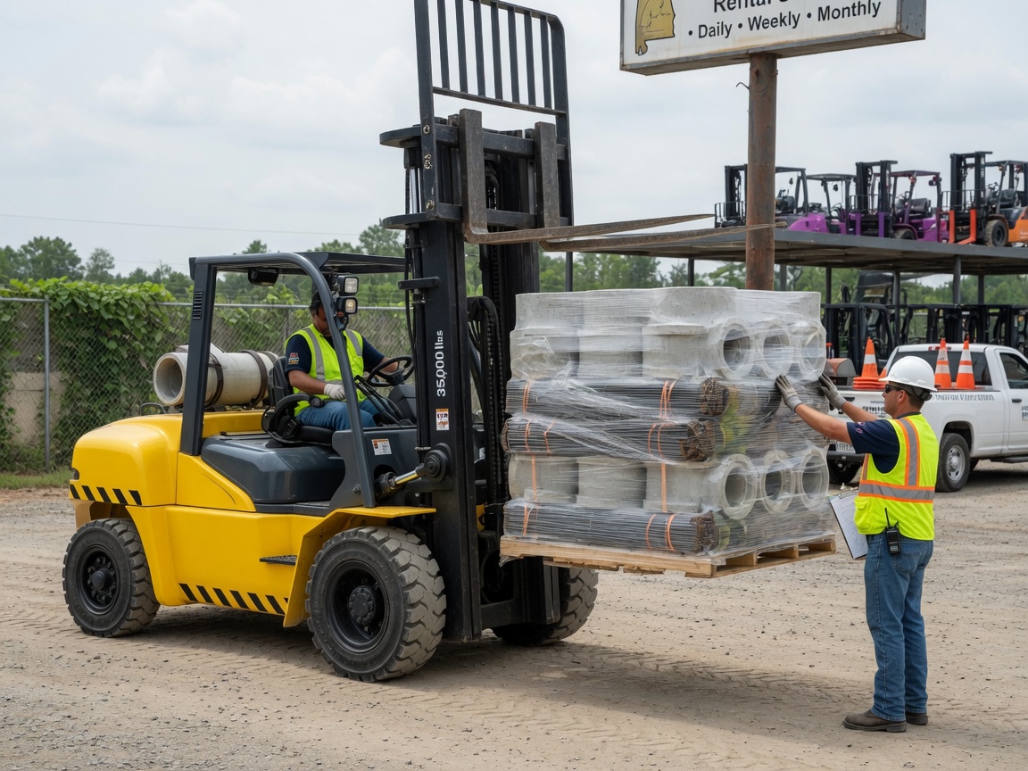 High Capacity Forklift Rental services